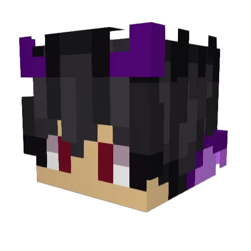 Masori28 Minecraft avatar head, 3D render