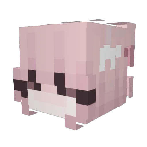 MaspyMay Minecraft avatar head, 3D render
