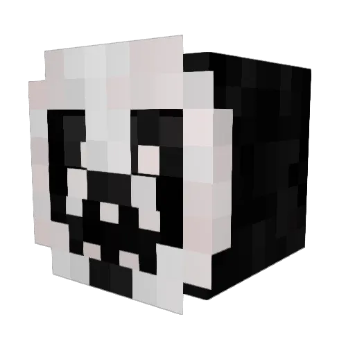 MassacrePvP Minecraft avatar head, 3D render