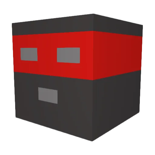Masseltroll Minecraft avatar head, 3D render
