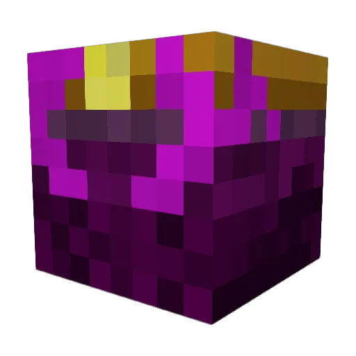 MassiBello Minecraft avatar head, 3D render