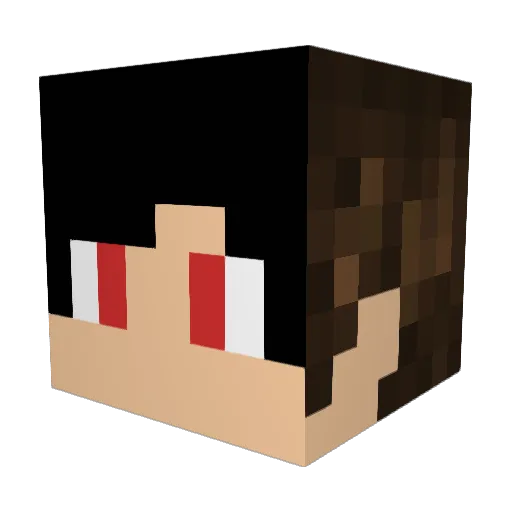 Massi_6 Minecraft avatar head, 3D render