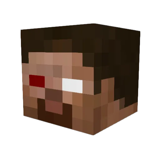 Massu_04 Minecraft avatar head, 3D render