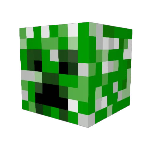 Mast3rJo Minecraft avatar head, 3D render