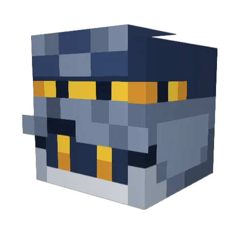 Masta_AL Minecraft avatar head, 3D render