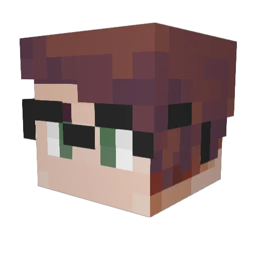 Mastan078916 Minecraft avatar head, 3D render