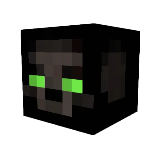 Master142 Minecraft avatar head, 3D render