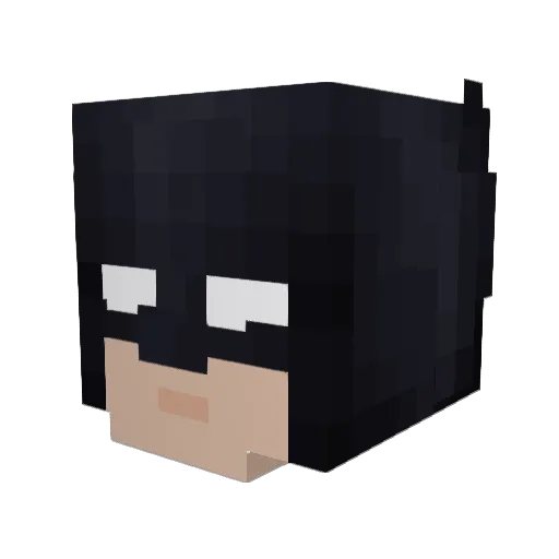 Master390 Minecraft avatar head, 3D render