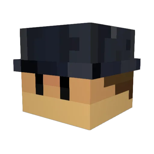 Master543501 Minecraft avatar head, 3D render