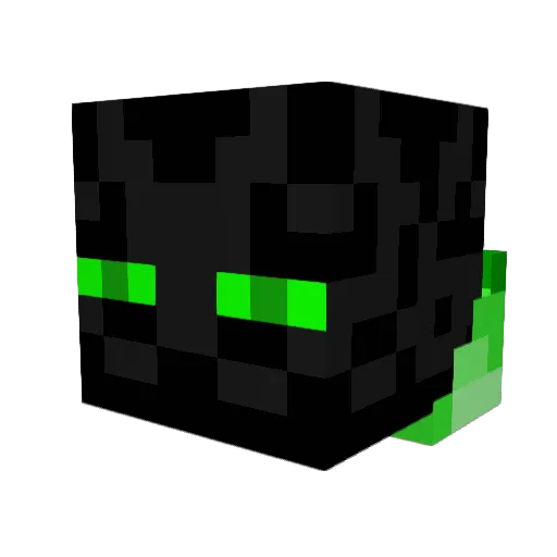 MasterAlby Minecraft avatar head, 3D render