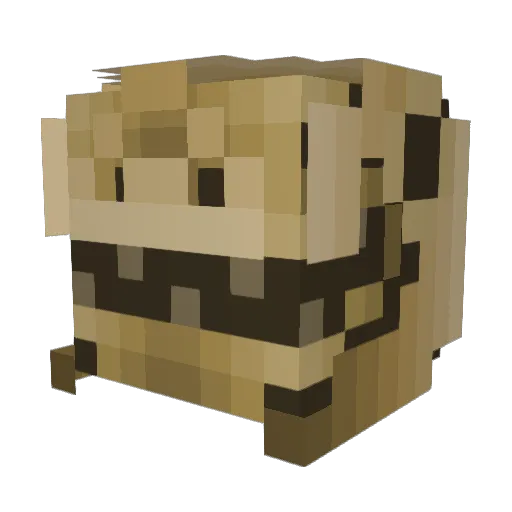 MasterAlchemist_ Minecraft avatar head, 3D render