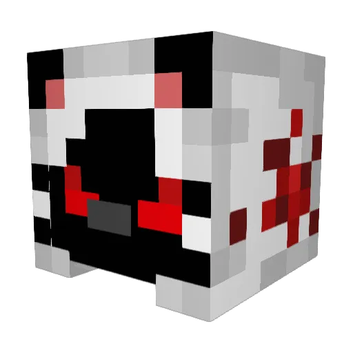 MasterBlade536 Minecraft avatar head, 3D render