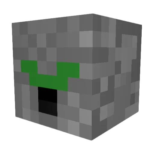MasterBuilderGK Minecraft avatar head, 3D render