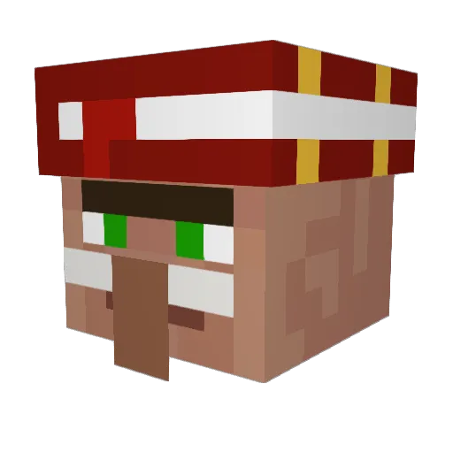 MasterColeRider Minecraft avatar head, 3D render