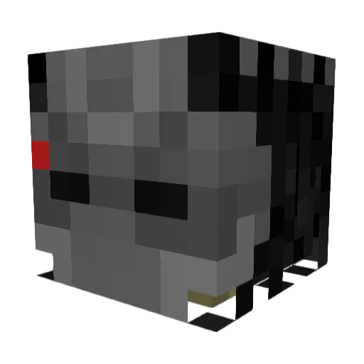MasterColeX2 Minecraft avatar head, 3D render