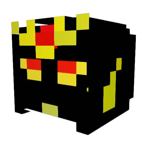 MasterCure Minecraft avatar head, 3D render