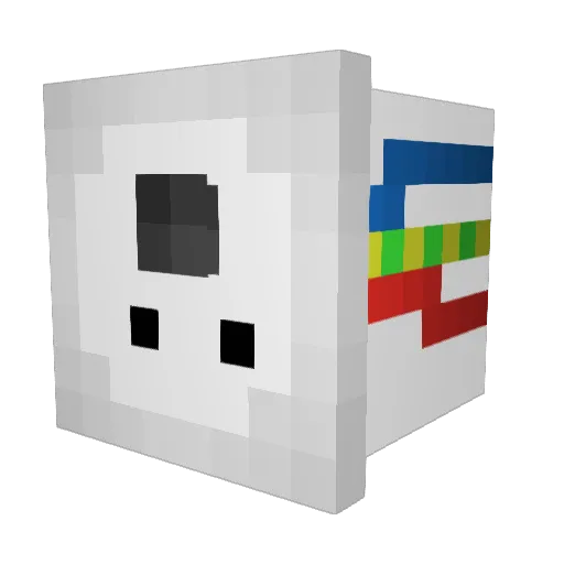 MasterFil57 Minecraft avatar head, 3D render