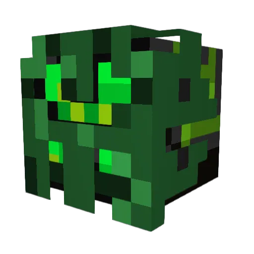 MasterHusioPvP Minecraft avatar head, 3D render