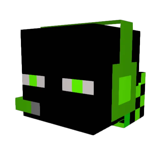 MasterJano19 Minecraft avatar head, 3D render