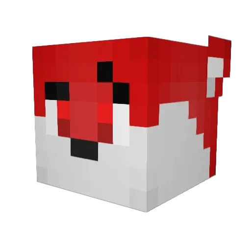 MasterMJ008 Minecraft avatar head, 3D render