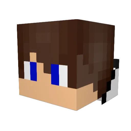 MasterMarksmen Minecraft avatar head, 3D render