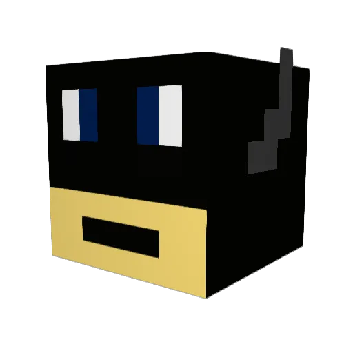 MasterMarven Minecraft avatar head, 3D render