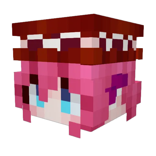 MasterMcCan Minecraft avatar head, 3D render