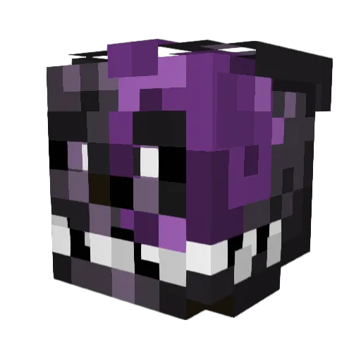 MasterMiaa Minecraft avatar head, 3D render