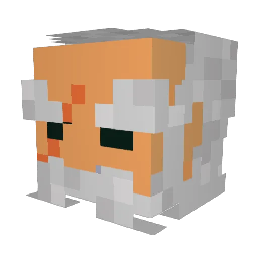 MasterMickster Minecraft avatar head, 3D render