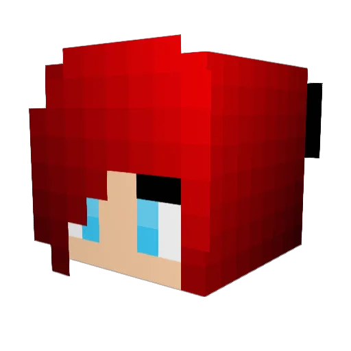 MasterMind2k Minecraft avatar head, 3D render