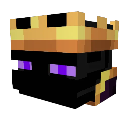 MasterMind77 Minecraft avatar head, 3D render