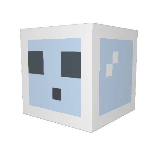 MasterNut_3 Minecraft avatar head, 3D render