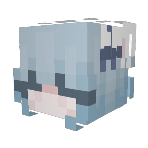 MasterOfPvppets Minecraft avatar head, 3D render