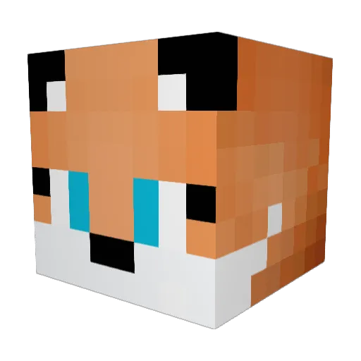 MasterOwens Minecraft avatar head, 3D render