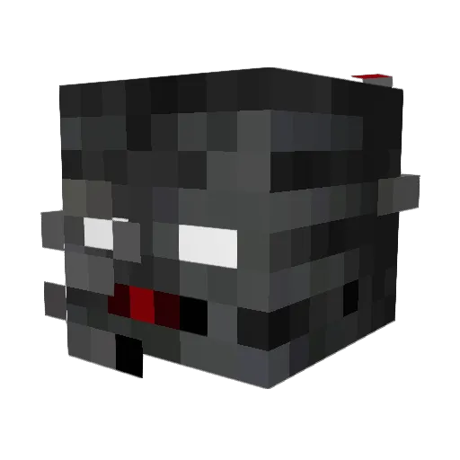 MasterPlayer3345 Minecraft avatar head, 3D render