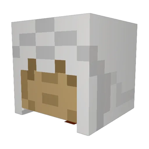 MasterPr371 Minecraft avatar head, 3D render