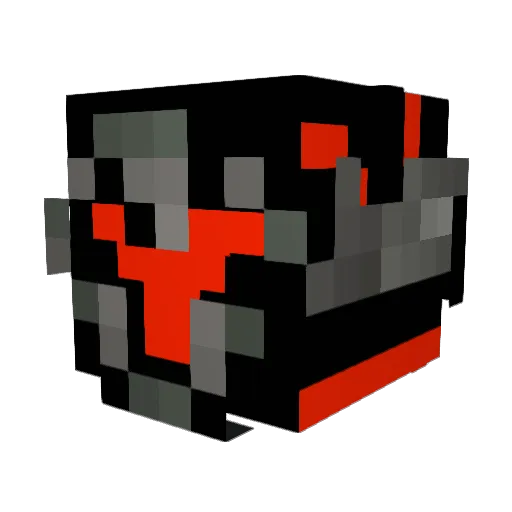 MasterRobin01 Minecraft avatar head, 3D render