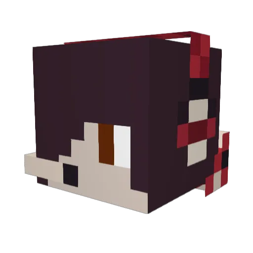 Minecraft-Avatar von MasterTheH3ll: Kopf als 3D-Render