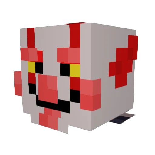 MasterVincent01 Minecraft avatar head, 3D render