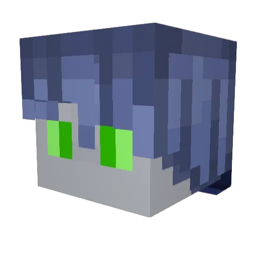 MasterXXL_2011 Minecraft avatar head, 3D render