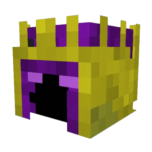 MasterY1005 Minecraft avatar head, 3D render
