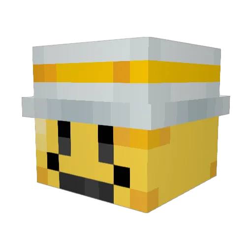 MasterYMK Minecraft avatar head, 3D render