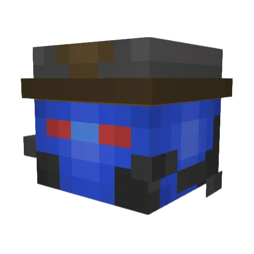 MasterZensai Minecraft avatar head, 3D render