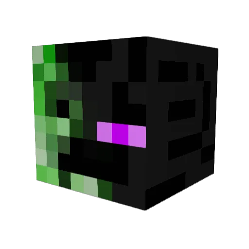 MasterZiggy Minecraft avatar head, 3D render