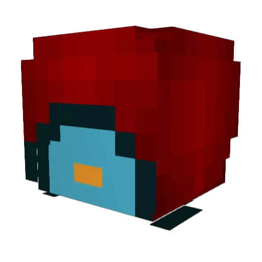 Master_Archer7 Minecraft avatar head, 3D render