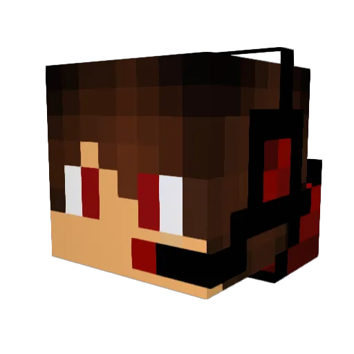 Master_Assasin45 Minecraft avatar head, 3D render