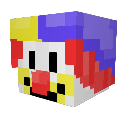 Master_Awesome22 Minecraft avatar head, 3D render