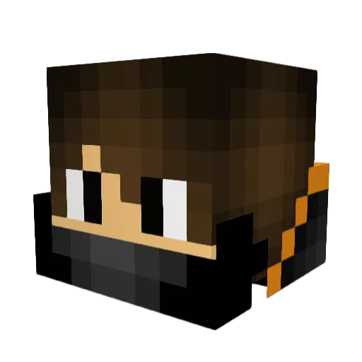 Master_Benji Minecraft avatar head, 3D render