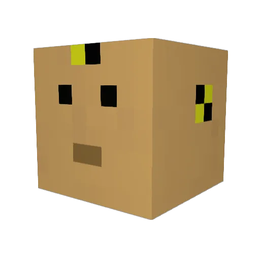 Master_Builder_J Minecraft avatar head, 3D render