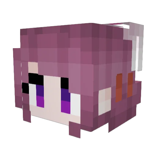 Master_Flash Minecraft avatar head, 3D render